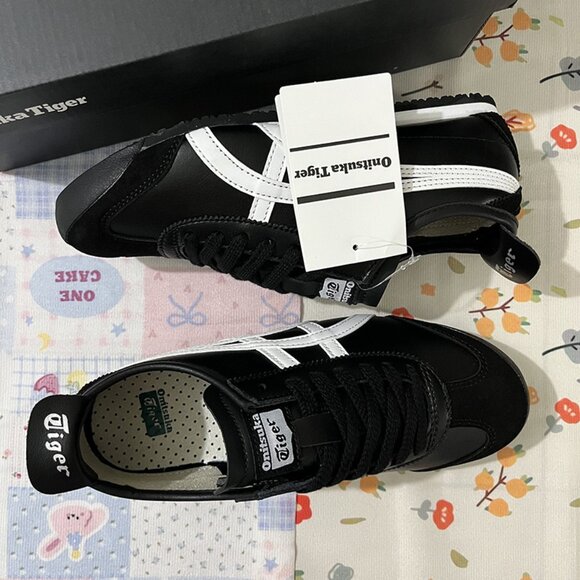 Onitsuka Tiger By Asics Black And White Sneakers - Picture 2 of 8